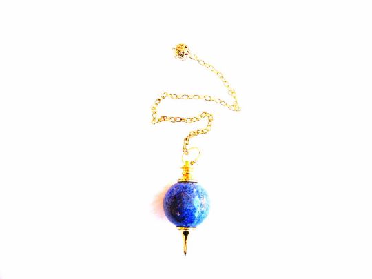 Pendule séphoroton en Lapis lazuli 